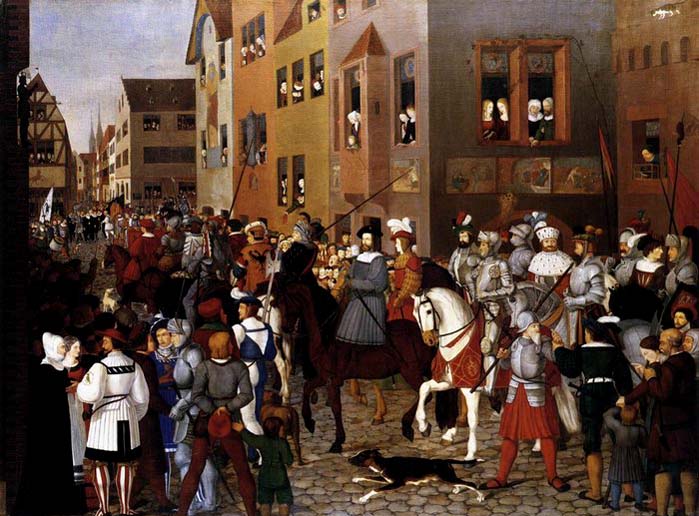 The Entry of Emperor Rudolf of Habsburg into Basle